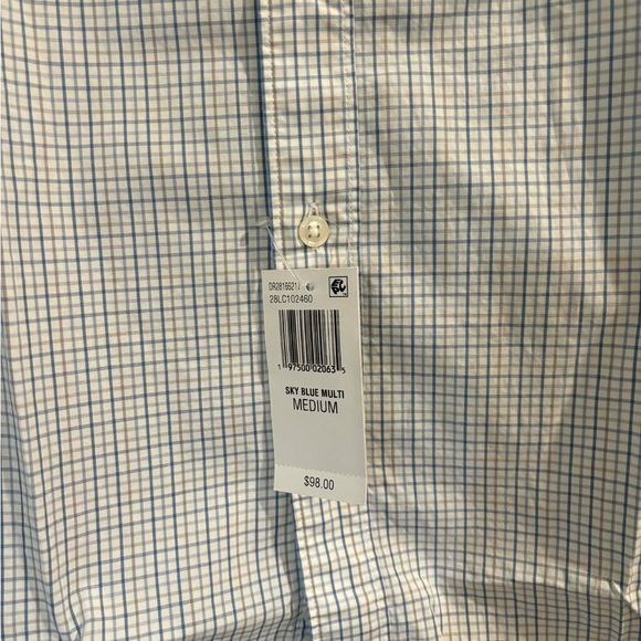 The Men's Store Light Blue Checkered Button Down Shirt - Picture 3 of 3